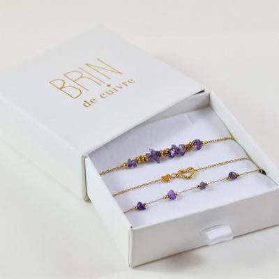 BAGUE RONDE MARTELEE ACIER INOXYDABLE GOLD PETIT PRIX