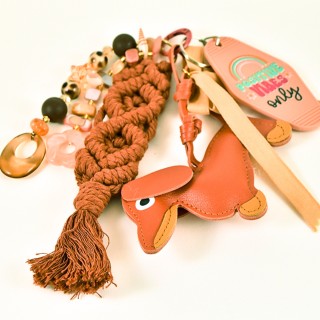 GRIGRI DE SAC PUMPKIN UNIQUE FAIT MAIN