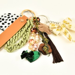 GRIGRI DE SAC MATCHA UNIQUE FAIT MAIN