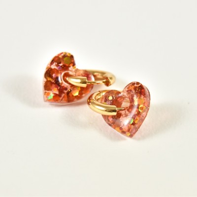 BOUCLES ANNEAUX ENTRELACES ACIER INOXYDABLE SILVER PETIT PRIX