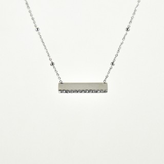 COLLIER MAILLE SERPENT ACIER INOXYDABLE GOLD PETIT PRIX