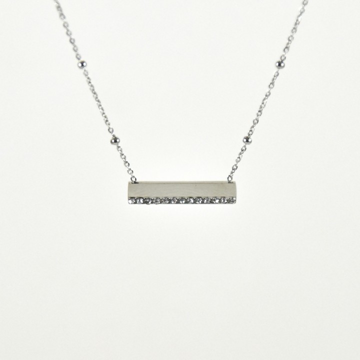 COLLIER MAILLE SERPENT ACIER INOXYDABLE GOLD PETIT PRIX