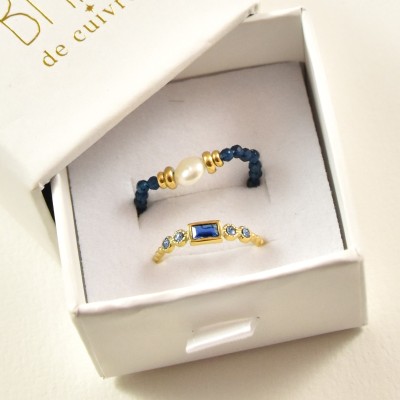 BAGUE RONDE MARTELEE ACIER INOXYDABLE GOLD PETIT PRIX