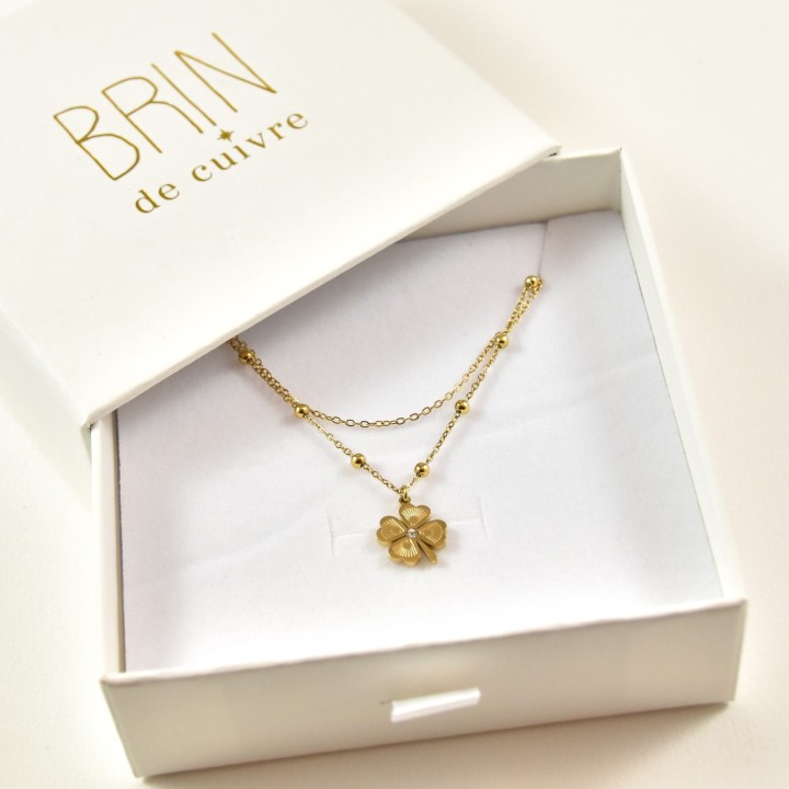 BAGUE RONDE MARTELEE ACIER INOXYDABLE GOLD PETIT PRIX