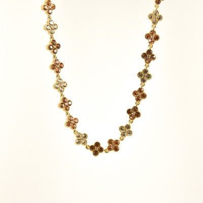 COLLIER MAILLE SERPENT ACIER INOXYDABLE GOLD PETIT PRIX