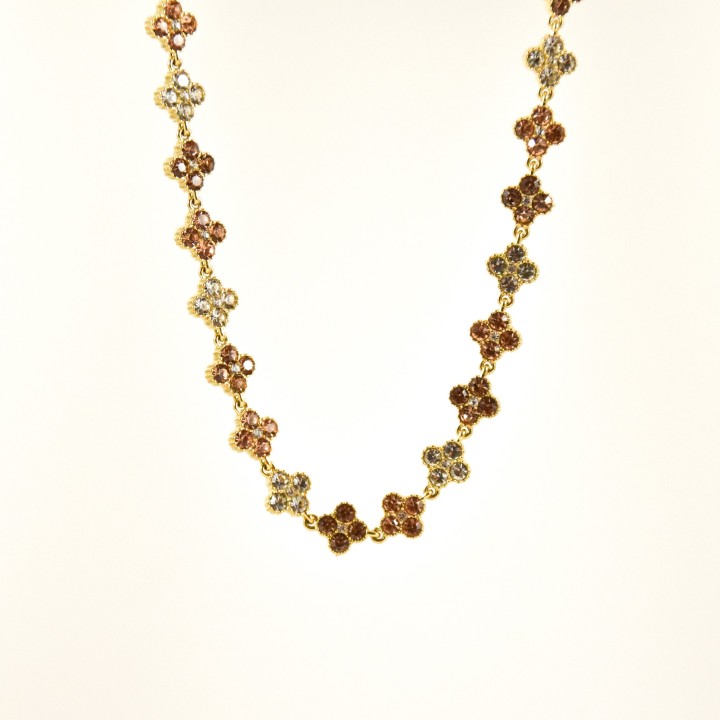 COLLIER MAILLE SERPENT ACIER INOXYDABLE GOLD PETIT PRIX