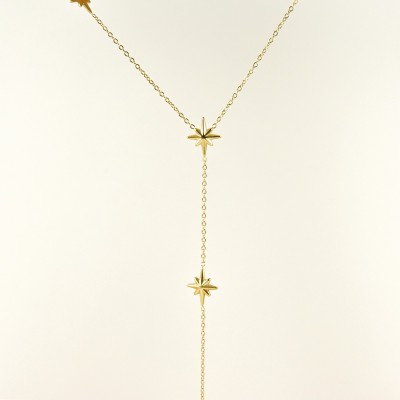 COLLIER MAILLE SERPENT ACIER INOXYDABLE GOLD PETIT PRIX