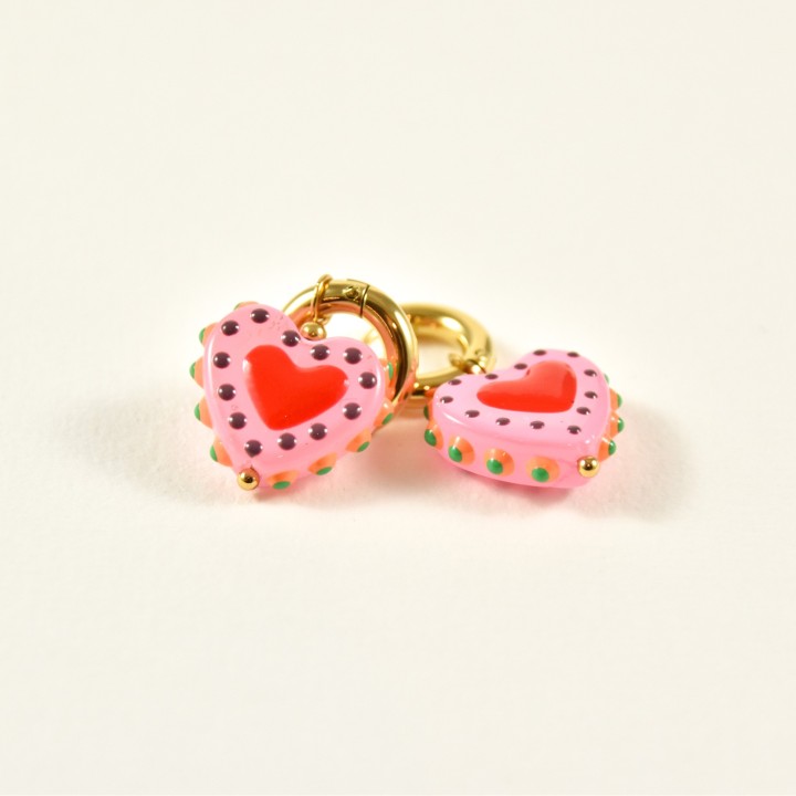 BOUCLES ANNEAUX ENTRELACES ACIER INOXYDABLE SILVER PETIT PRIX
