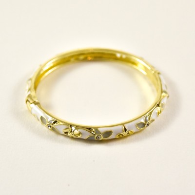 BRACELET PERLES GRIS METALLISE MEDAILLON ACIER INOX GOLD PETIT PRIX