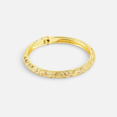 Bracelet Jonc Ouvrant Émail Nude Maeva | Brin de Cuivre