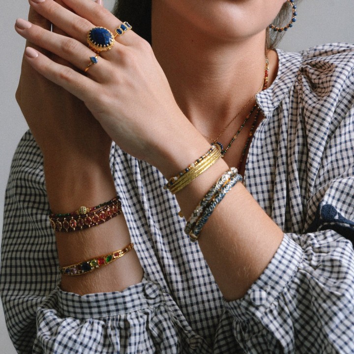 Bracelet Tourmaline Rose Céleste | Brin de Cuivre