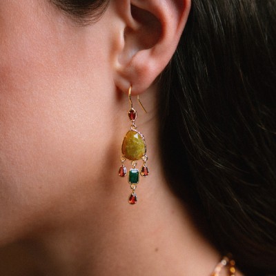 Boucles d'oreilles Garance