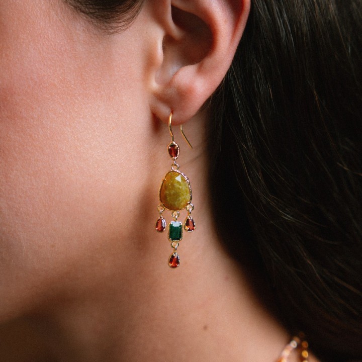Boucles d'oreilles Garance