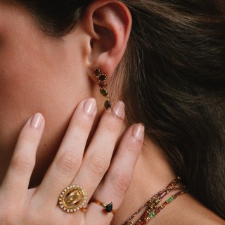 Boucles d'oreilles Capucine