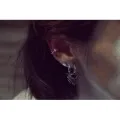 BOUCLE CREOLE CROIX ACIER INOXYDABLE SILVER PETIT PRIX