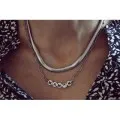 COLLIER MAMAN ACIER INOXYDABLE SILVER PETIT PRIX